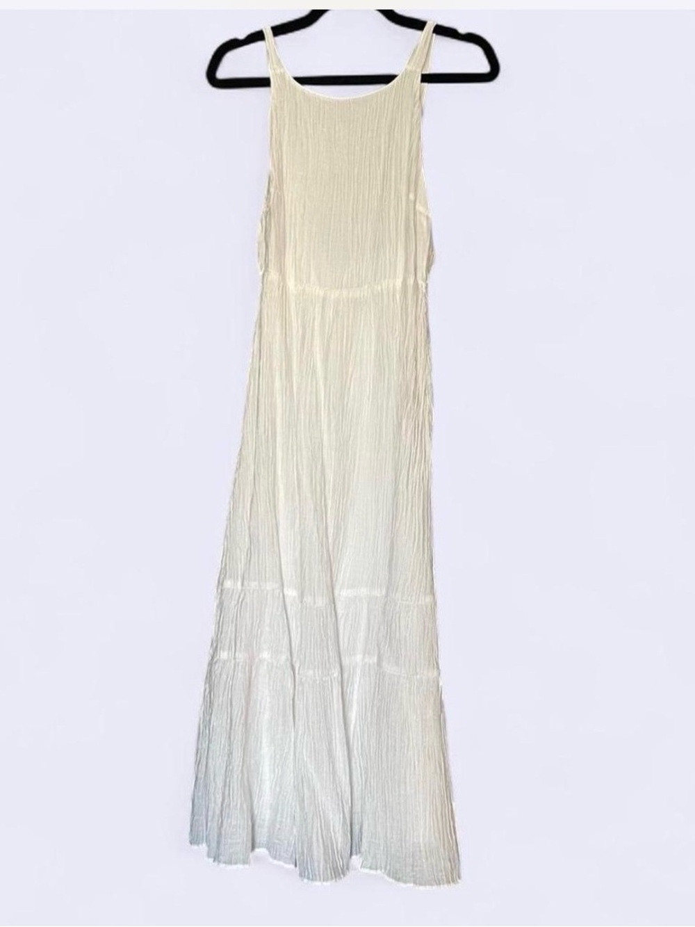Zara white flowy dress